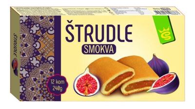 STRUDLA SMOKVA 240G SO TASTY
