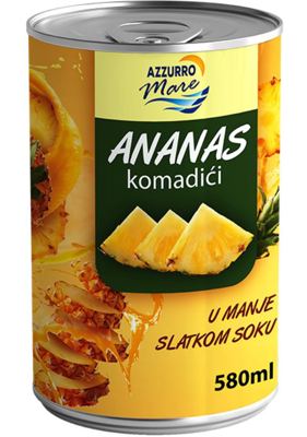 ANANAS KOMAD AZZURRO MARE 580GR