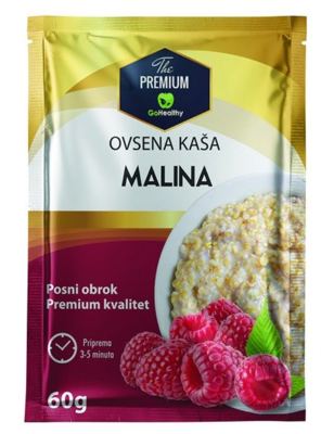 KASA OVSENA MALINA PREMIUM GO HEALTHY 60G