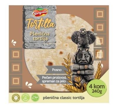 TORTILJA CLASSIC 4/1 240G BONGUSTO