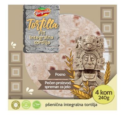 TORTILJA INTEGRALNA 25cm 240gr