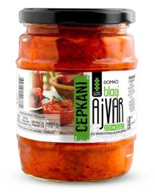 AJVAR CEPKANI BLAGI 580G IZ NASE BASTE