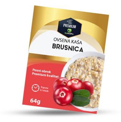 KASA OVSENA BRUSNICA PREMIUM GO HEALTHY 64G