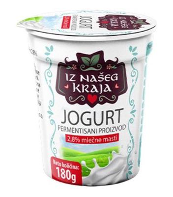 JOGURT 2.8%MM IZ NAŠEG KRAJA 180G