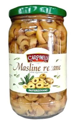 MASLINE ZELENE REZANE CARPINELLI 360G