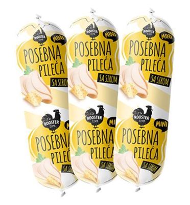 KOB PILECA POSEBNA SA SIROM MINI 250G 2+1 ROOSTER