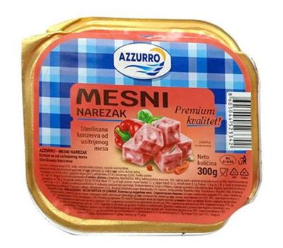 NAREZAK MESNI AZZURRO 300G