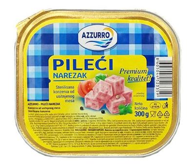 NAREZAK PILECI AZZURRO 300G