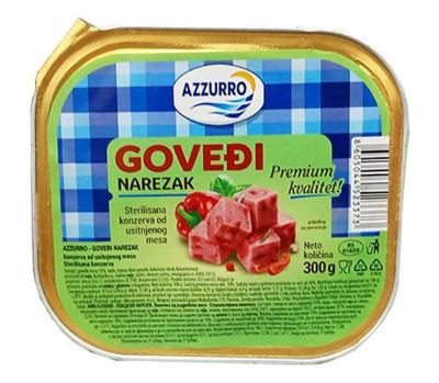 NAREZAK GOVEDJI AZZURRO 300G
