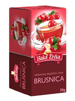 CAJ BRUSNICA 30G BAKA ZIVKA
