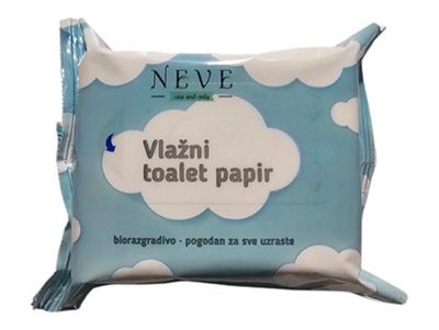 VLAZNI TOALET PAPIR 60/1 NEVE