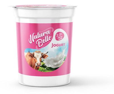 JOGURT 2.8 %MM 180G NATURA BELLO