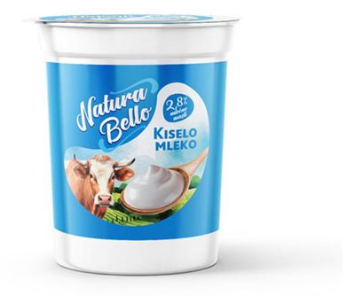 KISELO MLEKO 2.8%MM 180G NATURA BELLO