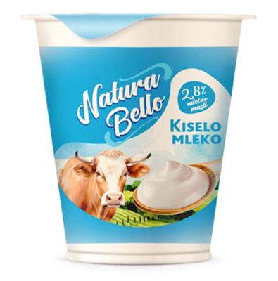 KISELO MLEKO 2.8%MM 400G NATURA BELLO