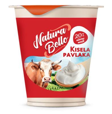 KISELA PAVLAKA 20%MM 400G NATURA BELLO