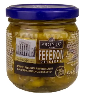 FEFERONI OFICIRKA 210 GR PRONTO