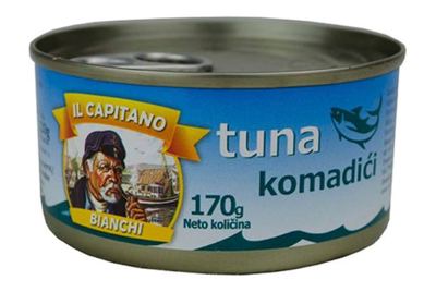 IL CAPITANO TUNJEVINA 170g KOMADICI