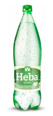 1.5L AQUA HEBA ZOVA VODA PET-STAND.-VAR.