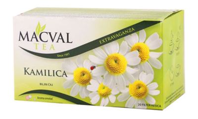 ČAJ KAMILICA EXTRAVAGANZA MACVAL 20G
