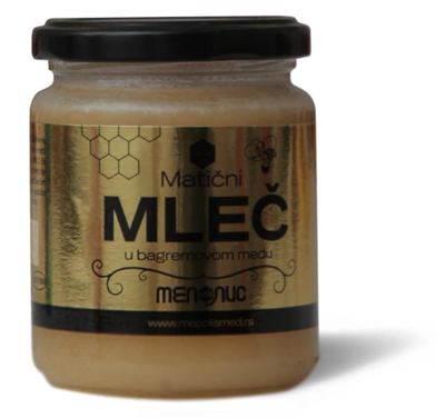 MED SA MATIČNIM MLEČOM 350GR MEPOLIS MED