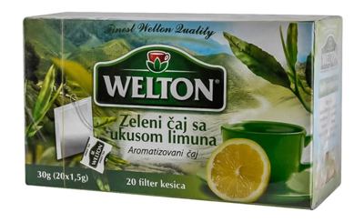 WELTON ZELENI ČAJ LIMUN 30G
