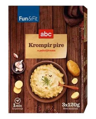PIRE KROMPIR 3X120 GR ABC