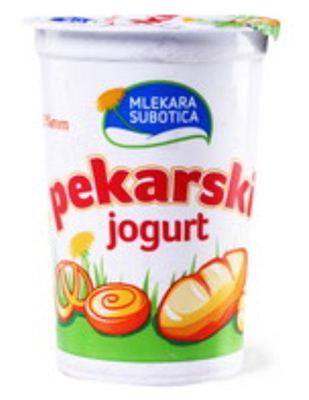 JOGURT PEKARSKI 1% ČAŠA 250G