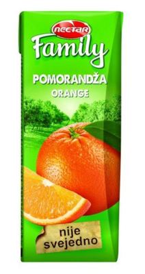 Sok Family pomorandza 0200 Nectar 24