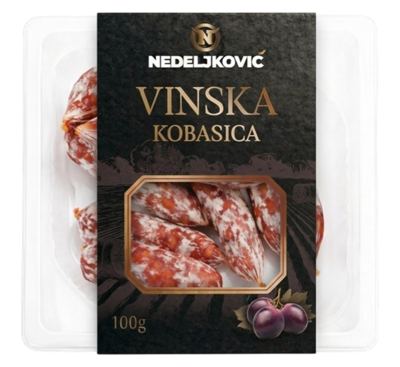 KOBASICA VINSKA PLESN MINI 100G NED