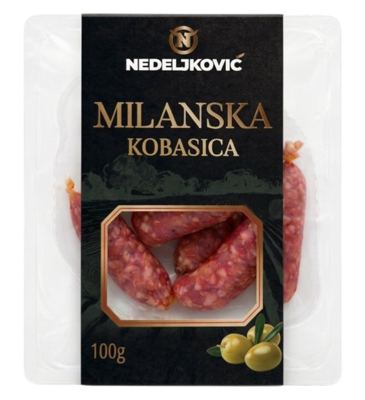 KOBASICA MILANSKA MINI 100G NED