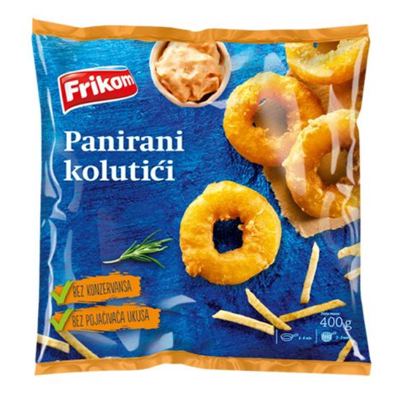 LIGNJA-PANIRANI KOLUTICI 400G 1/20"FRIKOM"