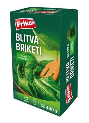 FRIKOM BLITVA U BRIKETIMA 400G