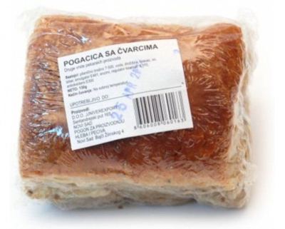 POGAČICA SA ČVARCIMA UNI 130G
