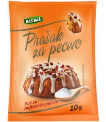 PRAŠAK ZA PECIVO BAŠ BAŠ 10G