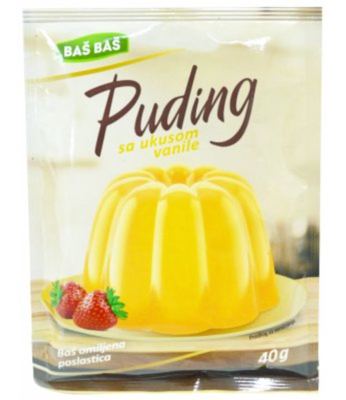 PUDING VANILA BAŠ BAŠ 40G