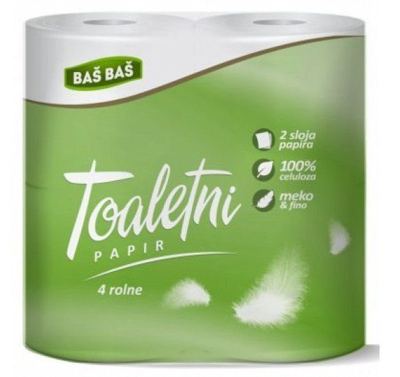 TOALETNI PAPIR 2SL BAŠ BAŠ 4/1