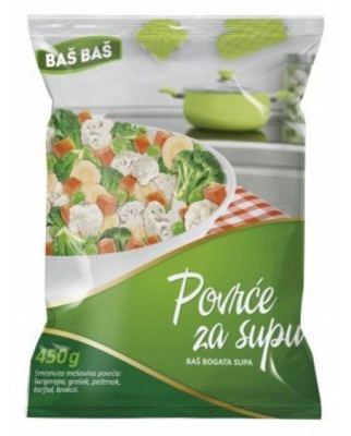 SMRZNUTO POVRĆE ZA SUPU BAŠ BAŠ 450G