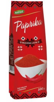 PAPRIKA MLEVENA LJUTA BAŠ BAŠ 100G