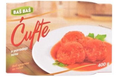 ĆUFTE U PARADAJZ SOSU BAŠ BAŠ 400G