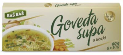 SUPA U KOCKI GOVEĐA BAŠ BAŠ 8X10G