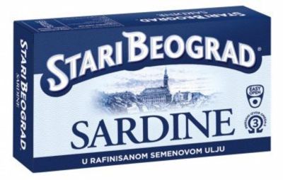 SARDINA RETRO 100GR STARI BEOGRAD-PLAVA