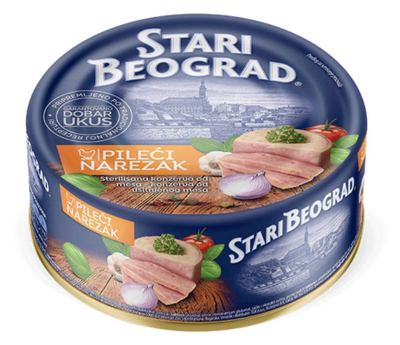 Pileci narezak Stari Beograd 400g