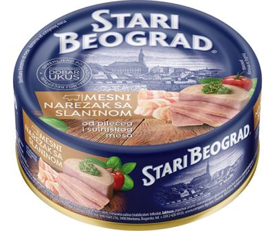 MESNI NAREZAK SA SLANINOM 300G STARI BEOGRAD