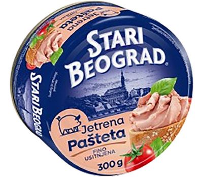 PAŠTETA STARI BEOGRAD JETRENA 300 GR