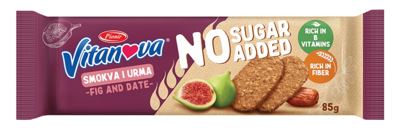 KEKS BEZ ŠEĆERA SMOKVA 85G VITANOVA