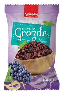 MORAVKA SUVO GROŽĐE 100G