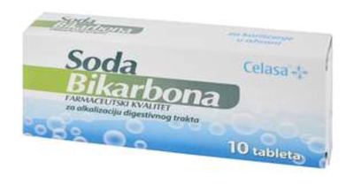 SODA BIKARBONA U TABLETAMA 10 KOM CELASA