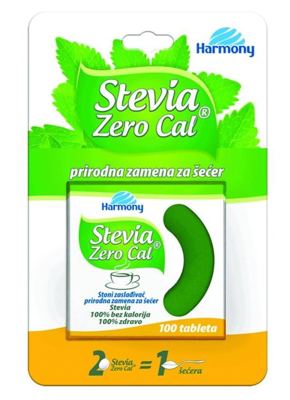 ZAMENA ZA ŠEĆER HARMONY STEVIA ZERO CAL 100 TBL 6.5 GR ESENSA