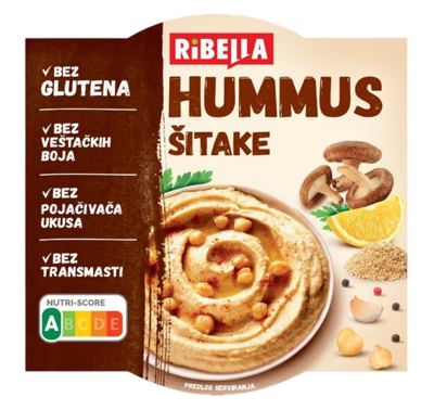 RIBELLA HUMMUS 200GR SITAKE