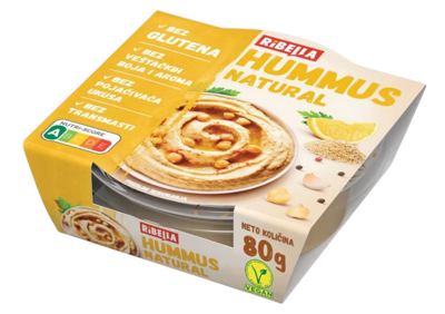 Ribella hummus natural 80g #24 DTD Ribarstvo